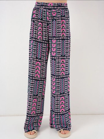 Bigdart Wide leg Broek in Blauw: voorkant