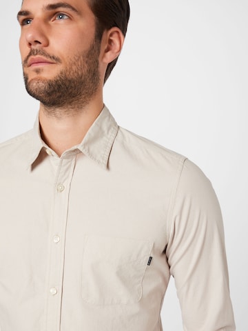Dockers Slim fit Button Up Shirt in Beige