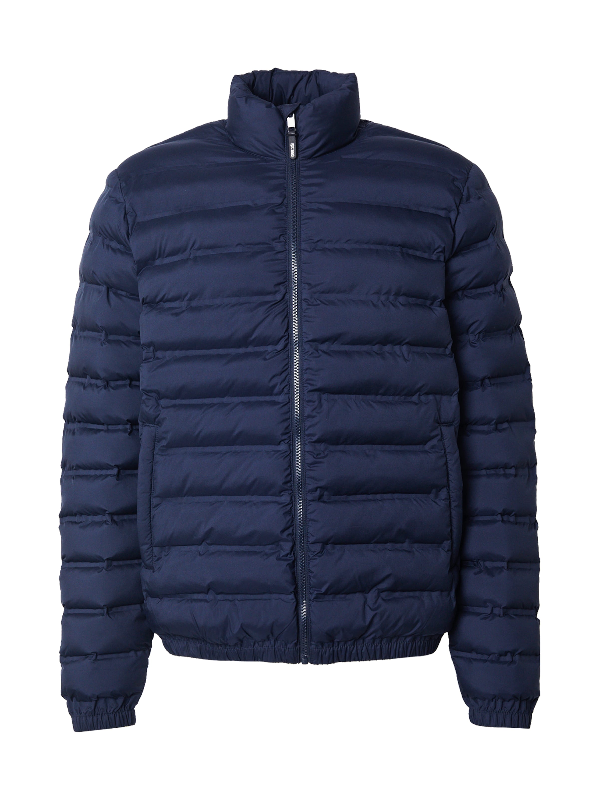 INDICODE JEANS Φθινοπωρινό και ανοιξιάτικο μπουφάν 'Bjarne' σε μπλε: μπροστά