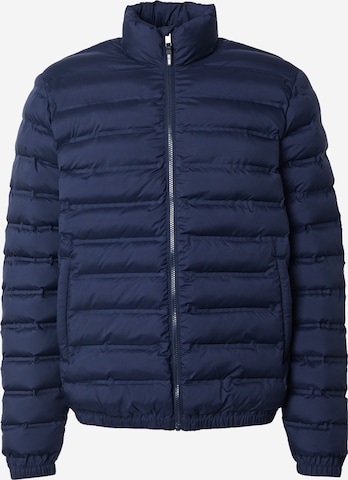 INDICODE JEANS Prechodná bunda 'Bjarne' - Modrá: predná strana