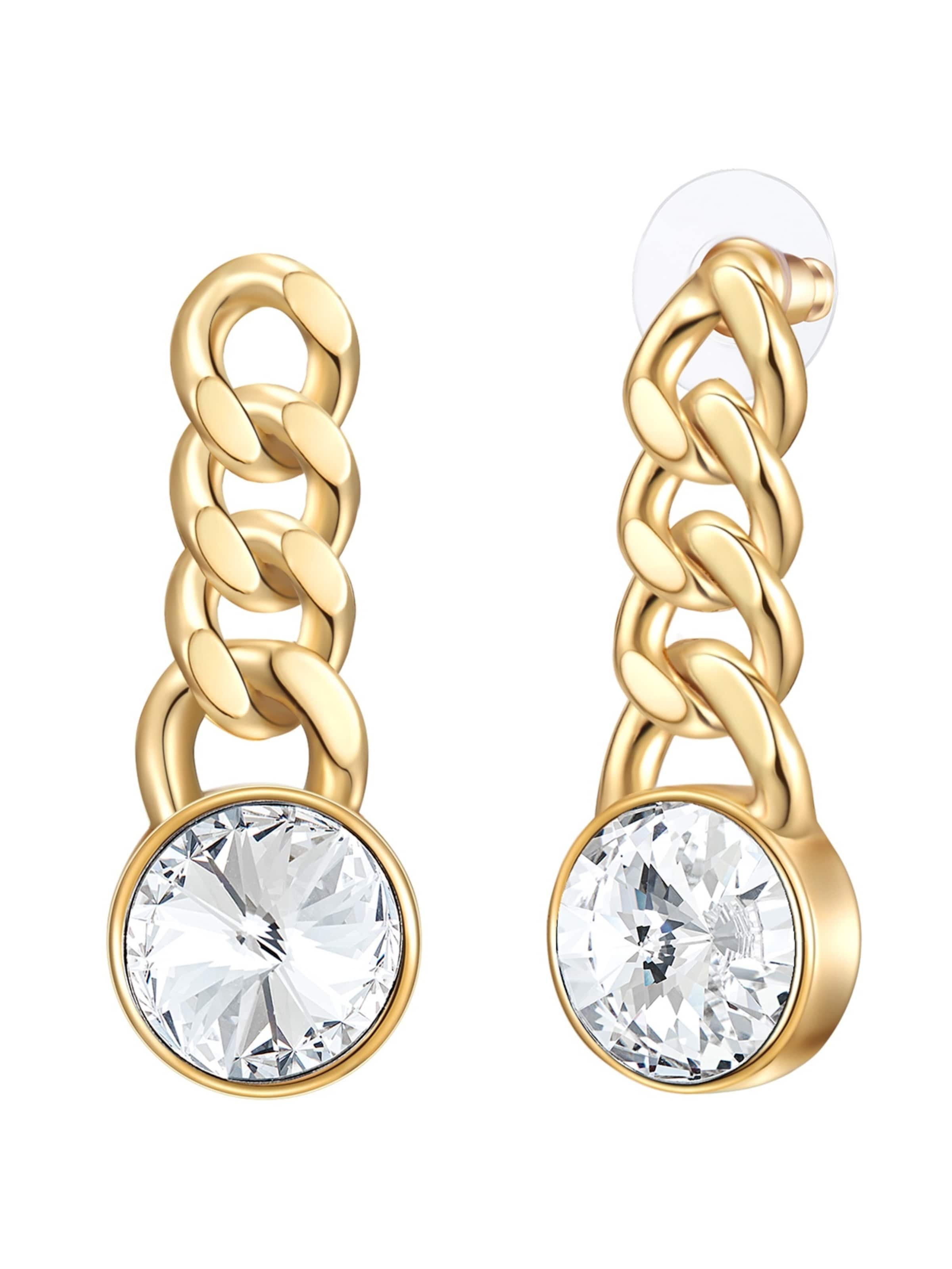 Lulu & Jane - Pendientes en oro: frente