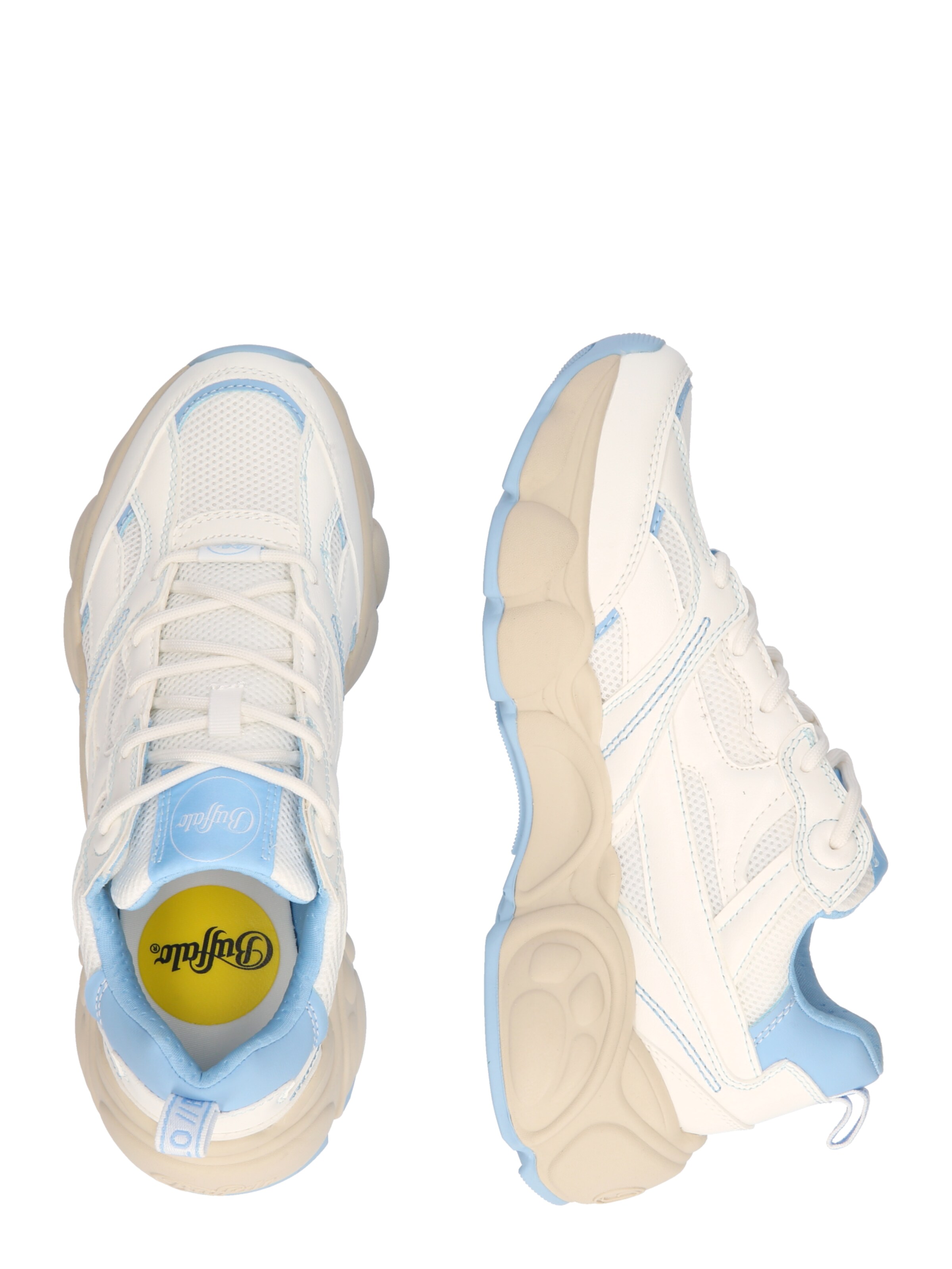 BUFFALO Sneaker low 'Cld Run' i hvid