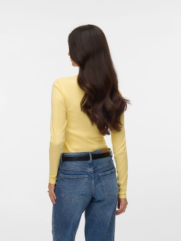 VERO MODA Shirt 'VMChloe' in Yellow