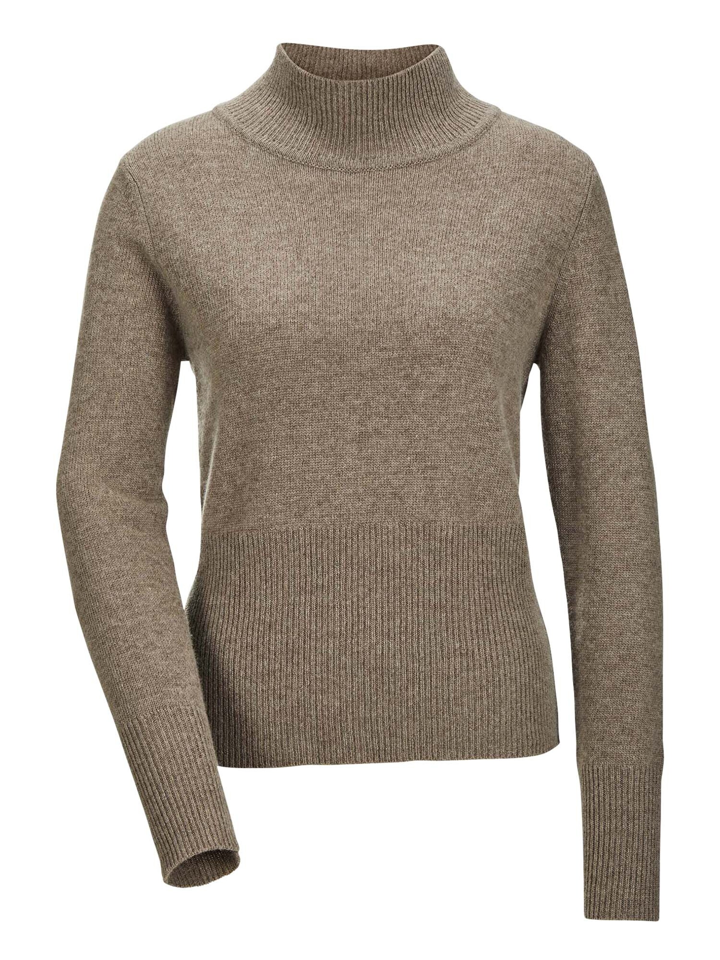 Pull-over MADELEINE en marron : devant