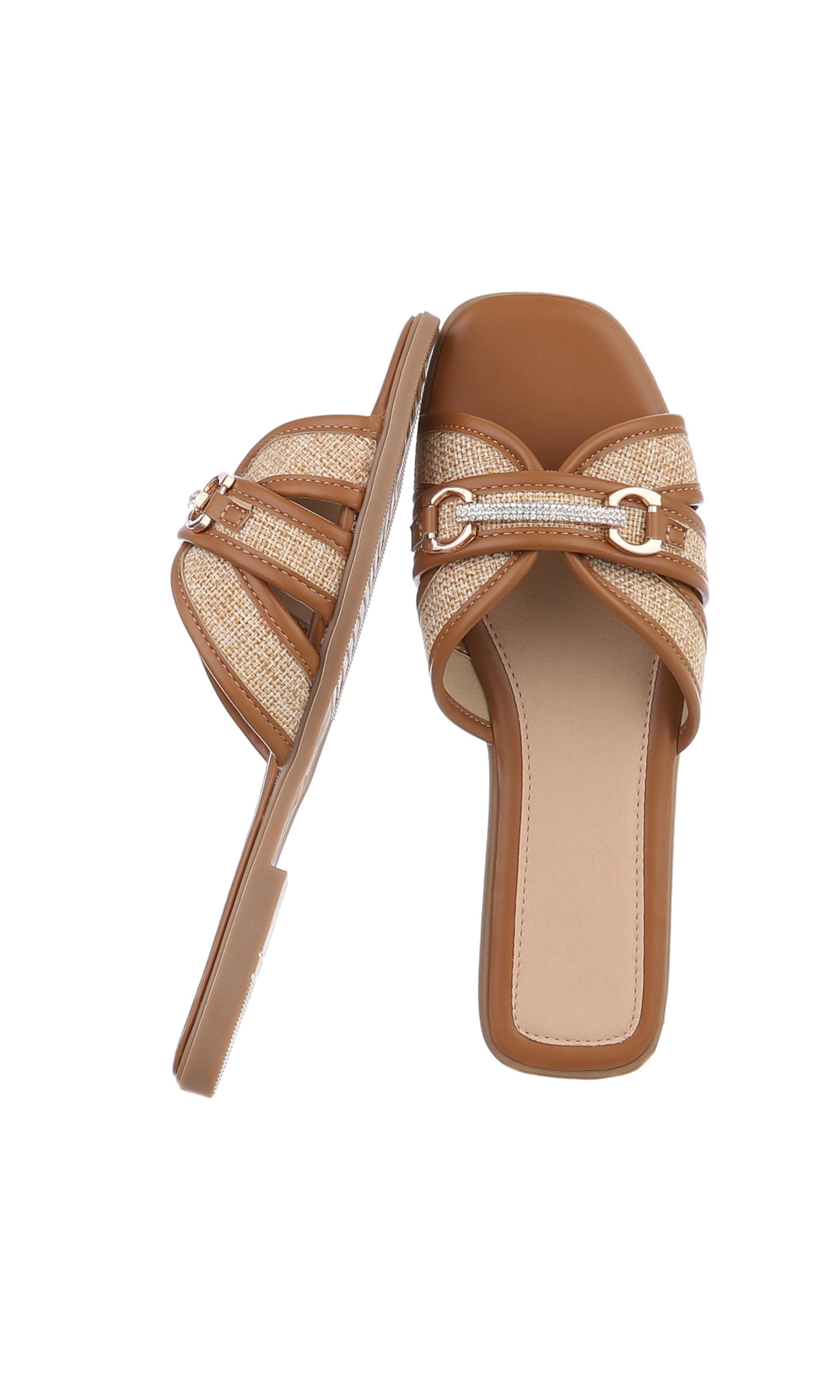 Ital-Design Mules in Beige