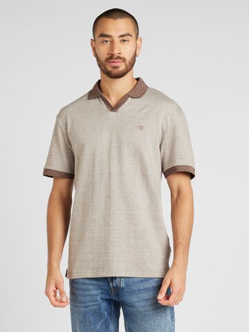 JACK & JONES Tričko 'JPRCCWILLAS' – hnědá: přední strana