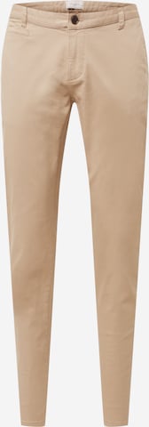 Les Deux Chino 'Pascal' in Beige: voorkant