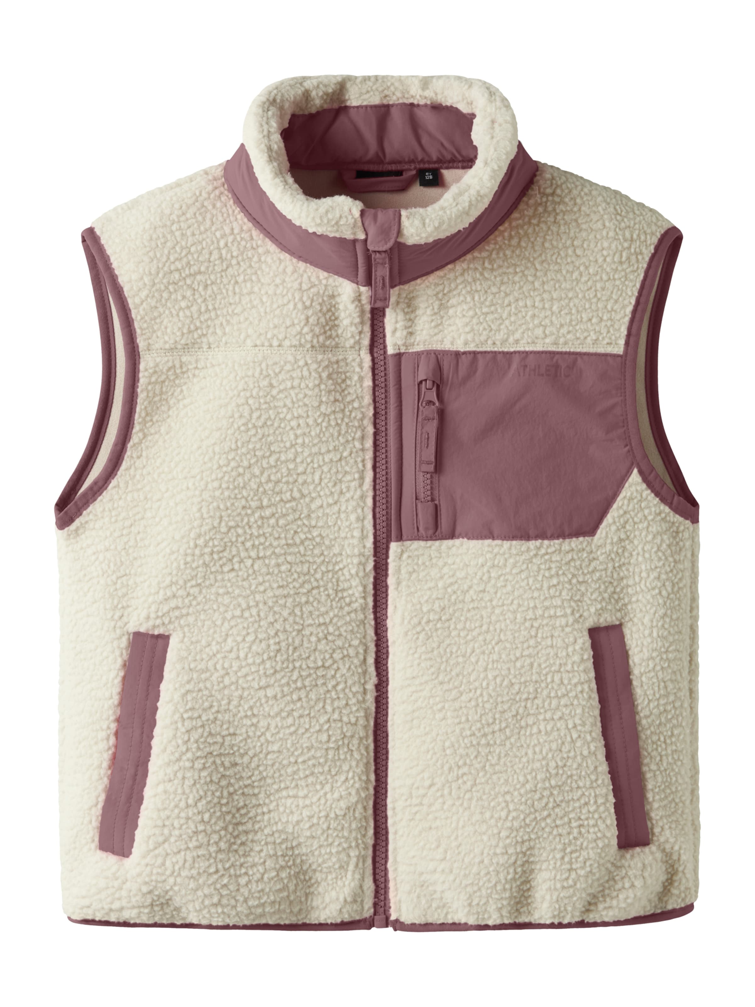 Gilet 'NKFMILLER' di NAME IT in grigio: frontale