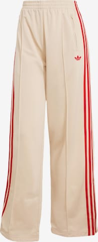 ADIDAS ORIGINALS - Loosefit Pantalón deportivo 'Firebird' en beige: frente