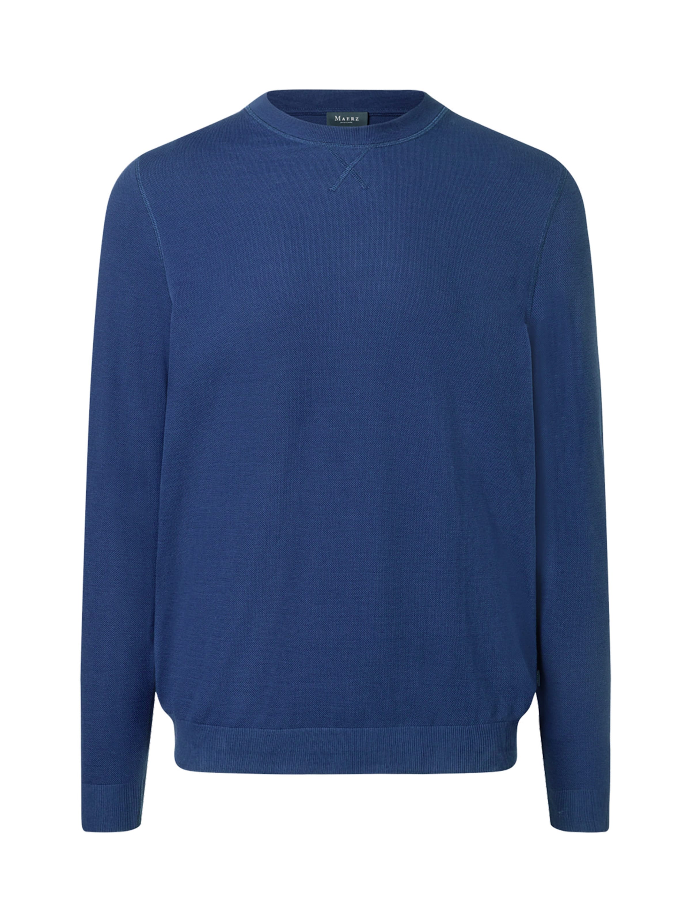 MAERZ Muenchen Sweatshirt in Blauw: voorkant