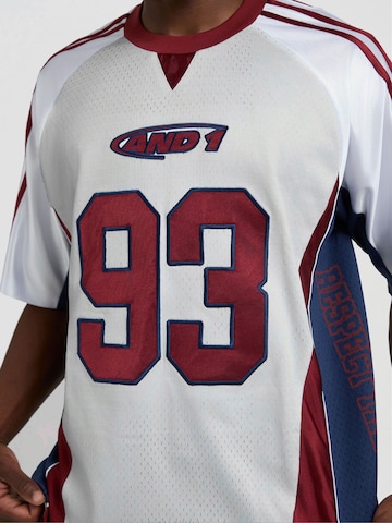 AND1 T-Shirt 'Respect The Game' in Weiß
