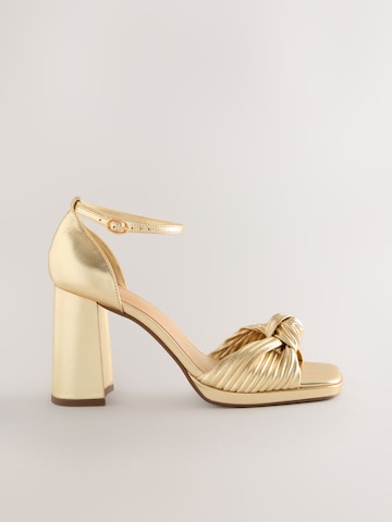 Next Лодочки 'Forever Comfort® Twist' в Золотой