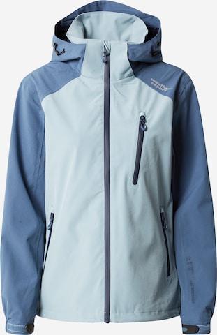 Weather Report - Chaqueta de montaña 'Camelia' en azul: frente