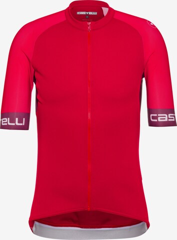 CASTELLI Performance Shirt 'Entrata VI' in Red: front