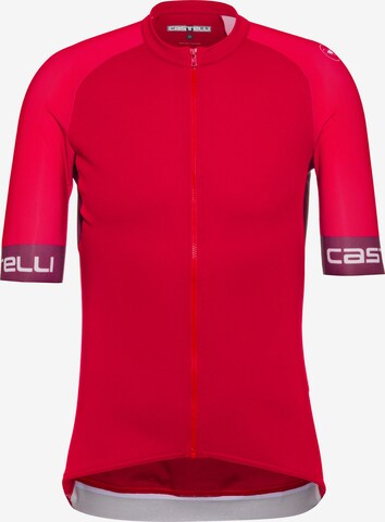 CASTELLI Funktionsshirt 'Entrata VI' in Rot: predná strana