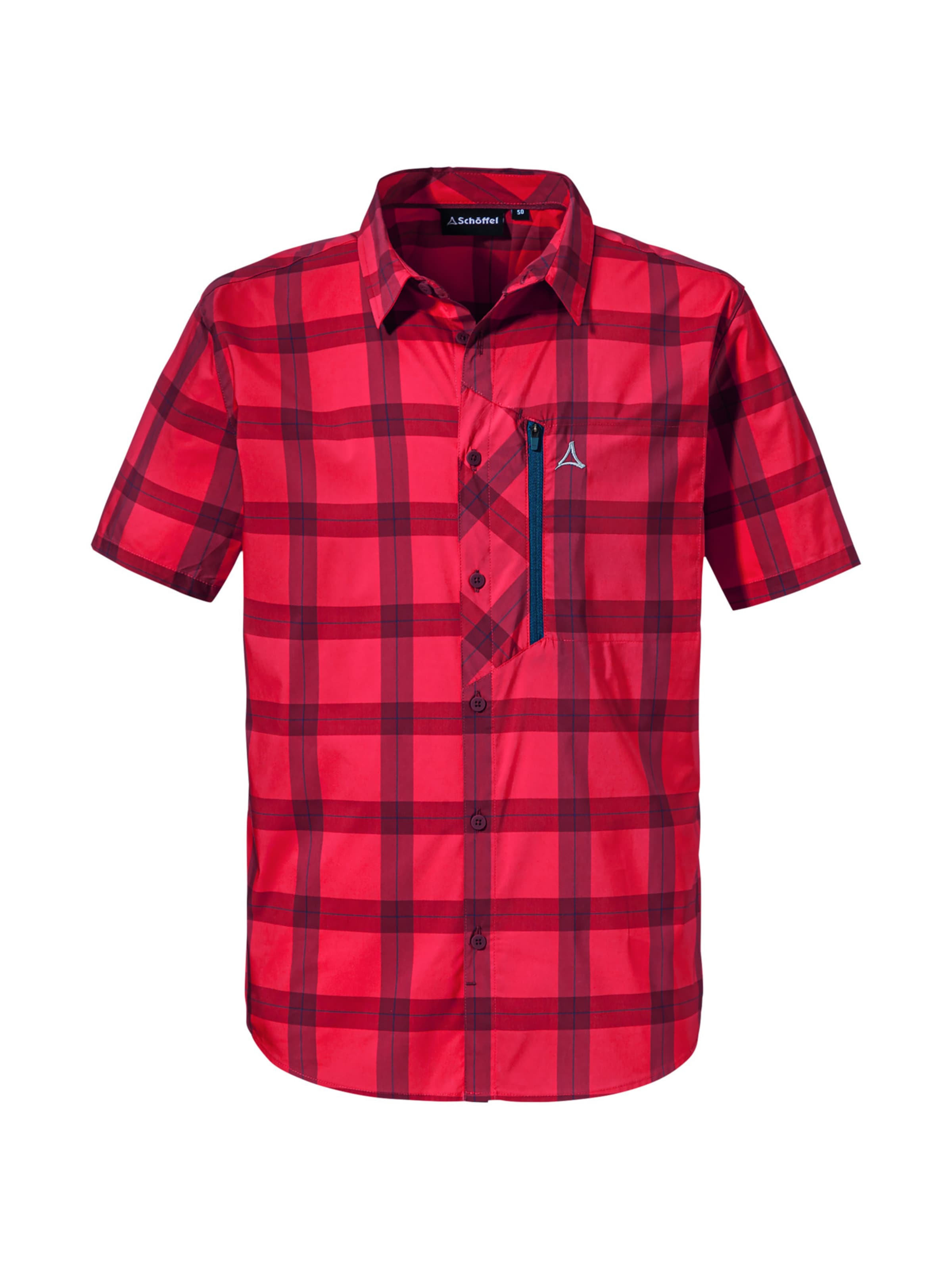 Regular fit Camicia funzionale 'Skallebo' di Schöffel in rosso: frontale
