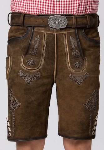 STOCKERPOINT Regular Панталон в традиционен стил 'Bertl' в сиво