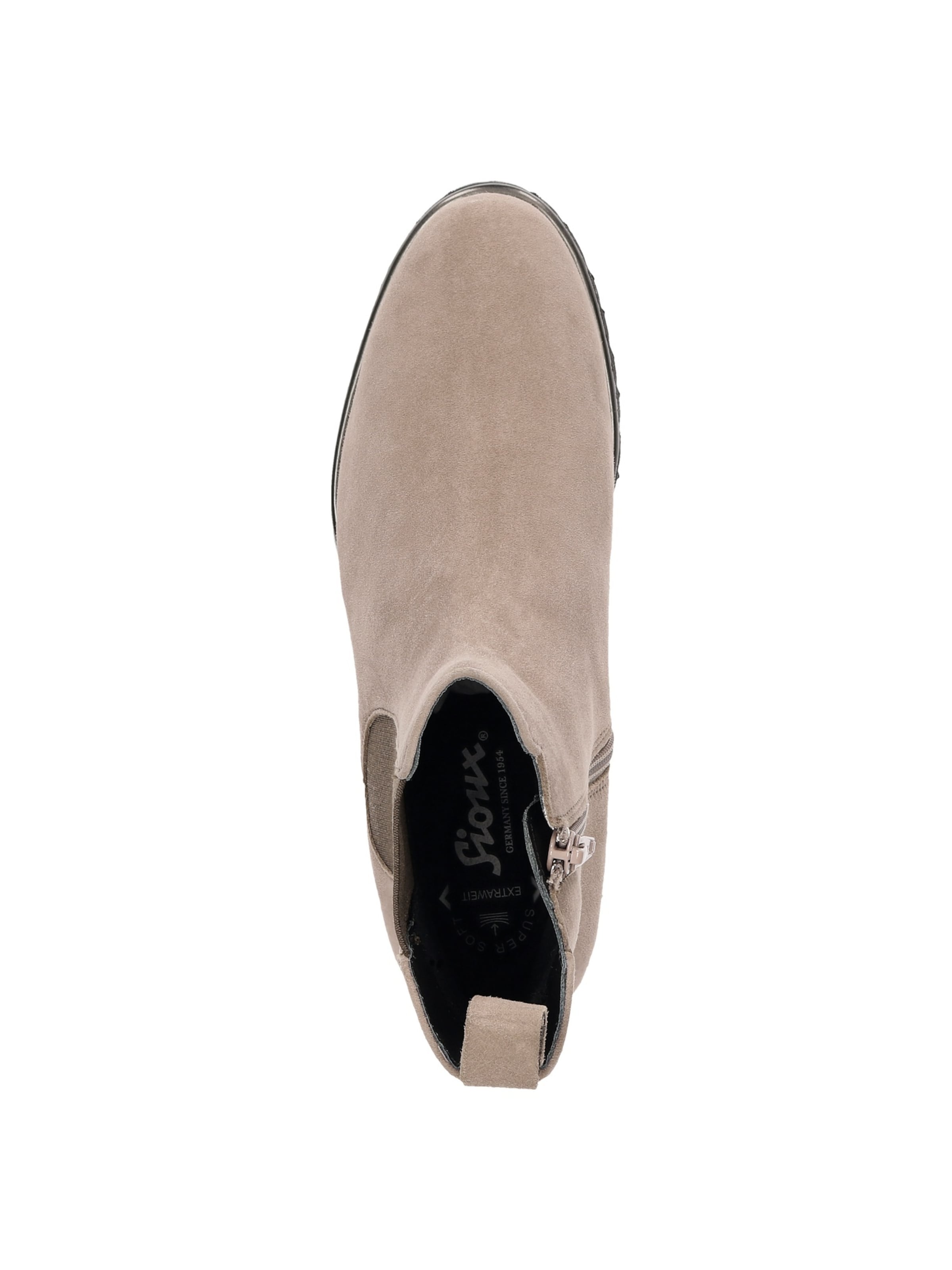 SIOUX Chelsea boots ' Meredith-750-H ' in Beige