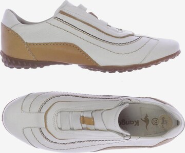 KangaROOS Flats & Loafers in 37 in White: front