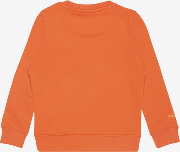 smiler. Sweatshirt in Orange