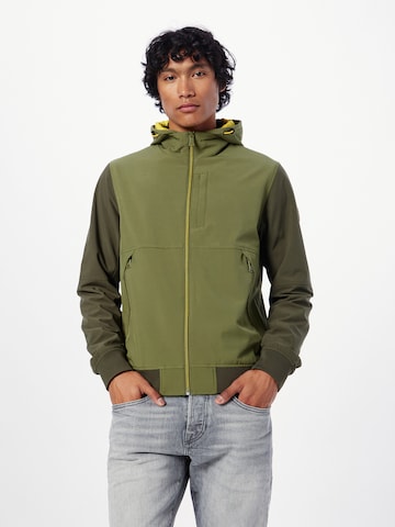 Veste mi-saison SCOTCH & SODA en vert : devant