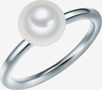 Valero Pearls Ring in Silver: front