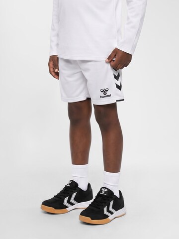 Hummel Regular Sports trousers in White