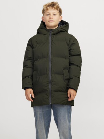 Jack & Jones Junior Vinterjakke i grøn: forside