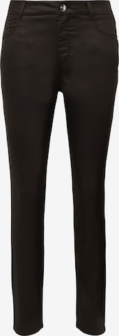 COMMASlimfit Traperice - smeđa boja: prednji dio