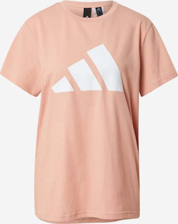 T-shirt fonctionnel ADIDAS PERFORMANCE en rose : devant