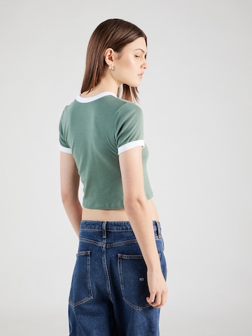 LEVI'S ® Shirt 'Graphic Mini Ringer' in Grün