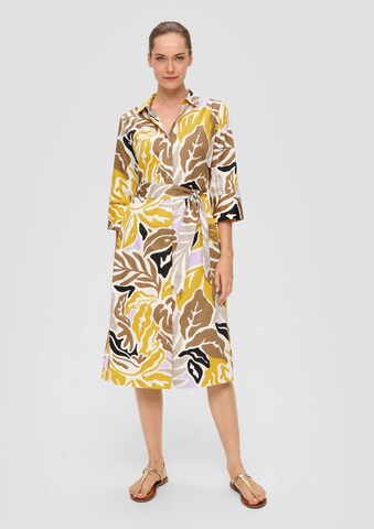 s.Oliver BLACK LABEL Shirt dress in Yellow