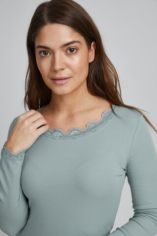 Fransa Langarmshirt in Blau