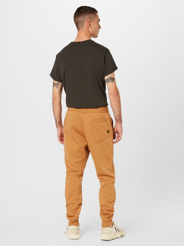 Effilé Pantalon 'Type C' G-Star RAW en marron