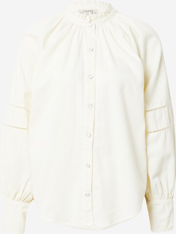 Oasis Blouse in Beige: front