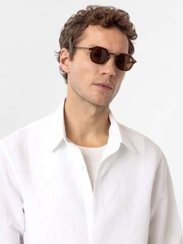 Coupe regular Chemise 'Leon' Antioch en blanc