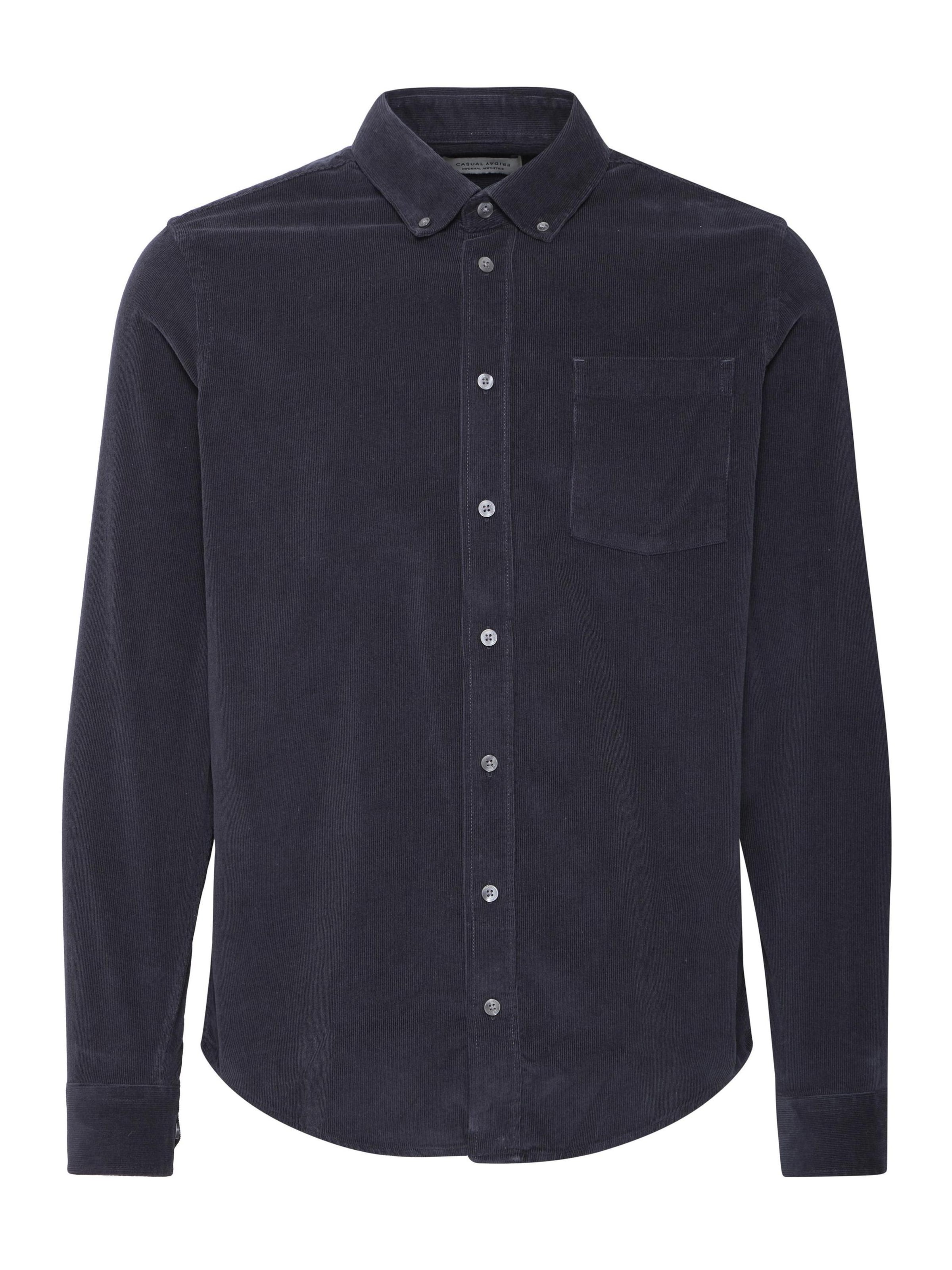 Casual Friday Regular Fit Skjorte 'Anton' i blå: forside