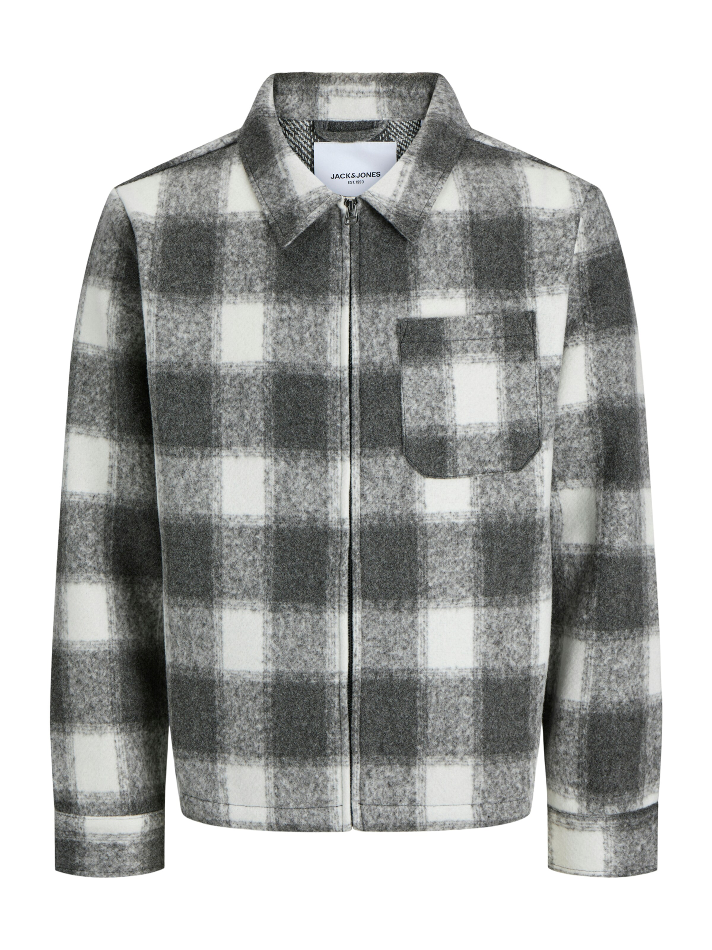 Giacca di mezza stagione 'JJHANK' di JACK & JONES in grigio: frontale