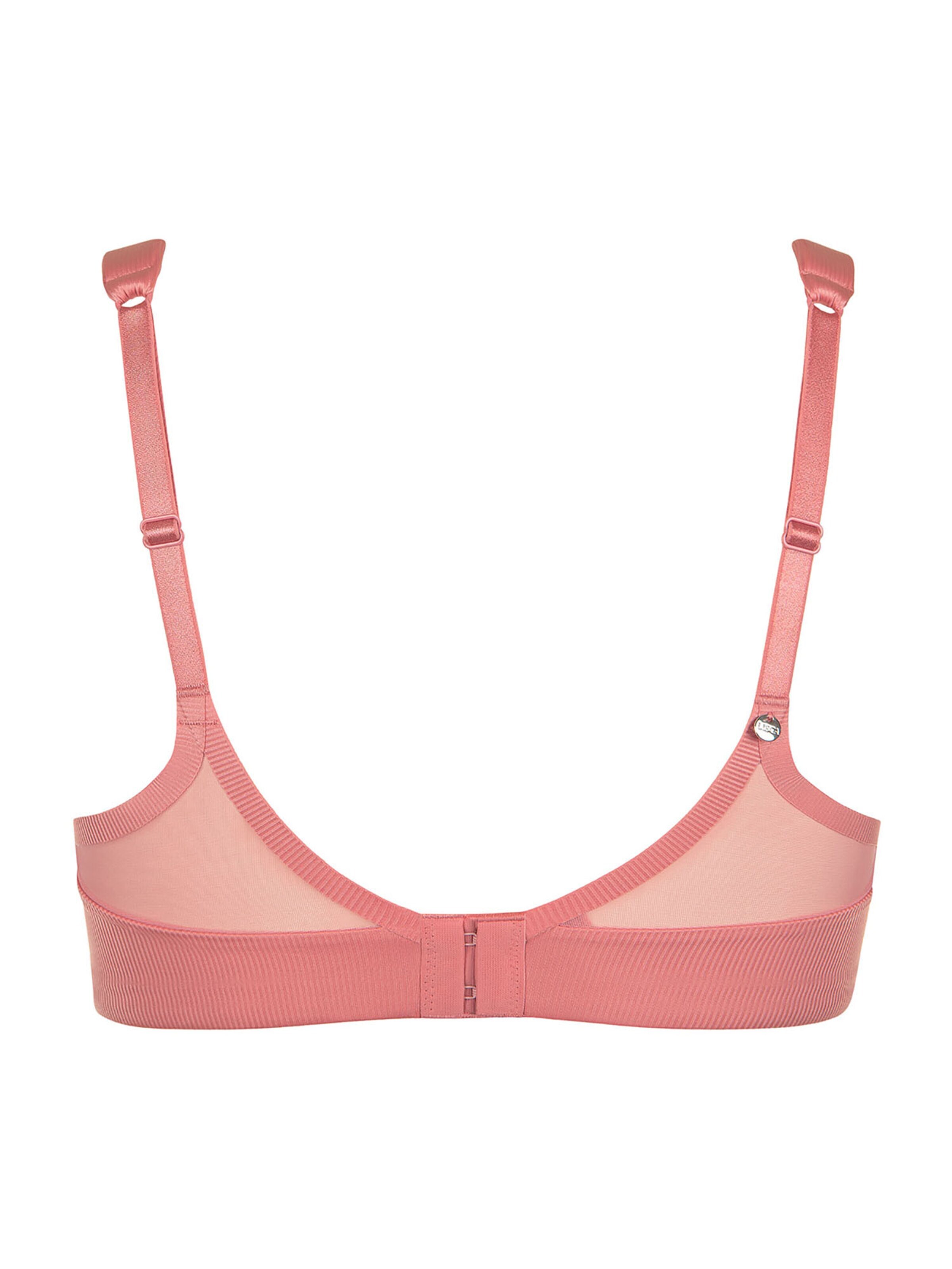 Lisca Bustier BH 'Lifestyle'‌‌‌‌‌ in Pink