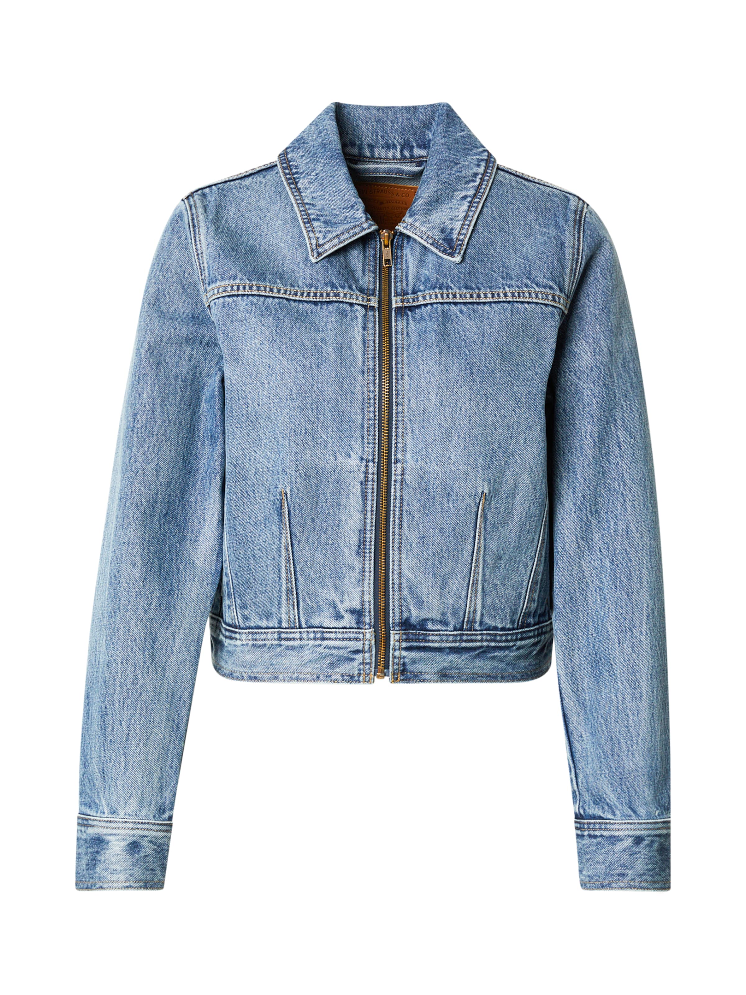 LEVI'S ® Between-season jacket 'XS Dart Trucker Jacket' in Blue: front