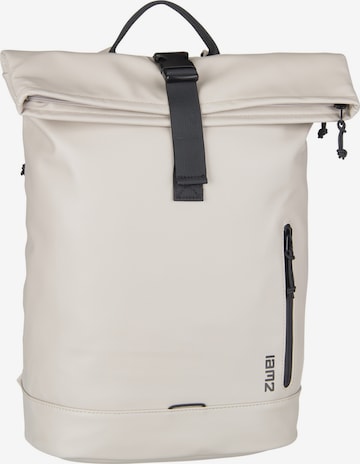 ZWEI Backpack in White: front