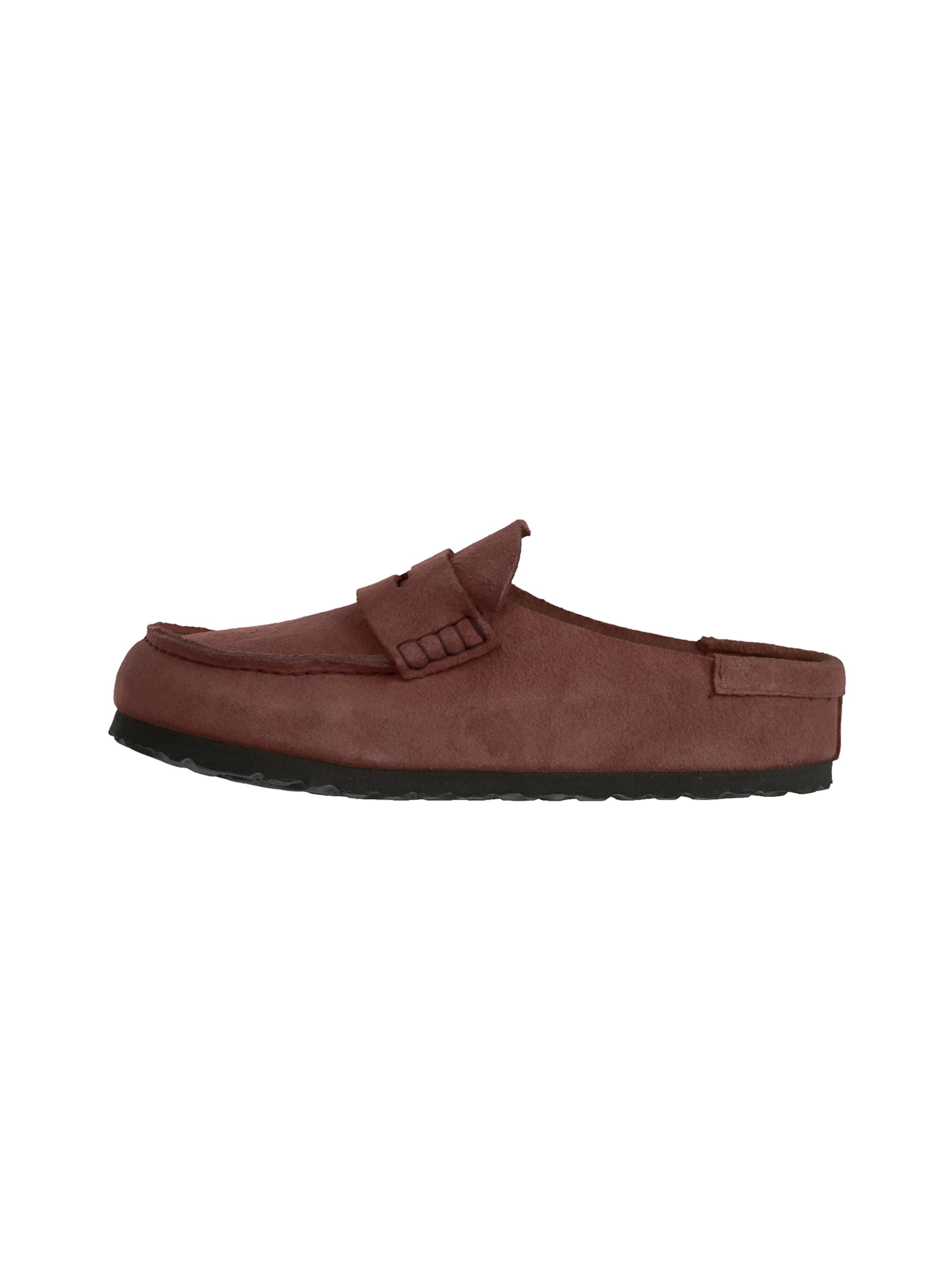 BIRKENSTOCK Пантолеты 'Naples Wrapped' в Коричневый: спереди