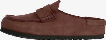 BIRKENSTOCK Pistokkaat 'Naples Wrapped' värissä ruskea: etupuoli