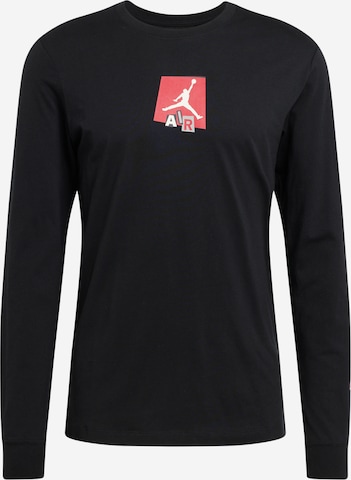 T-Shirt 'BRAND' Jordan en noir : devant