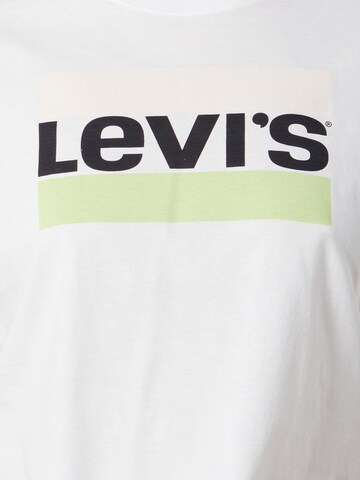 LEVI'S ® Μπλουζάκι 'Graphic Varsity Tee' σε λευκό