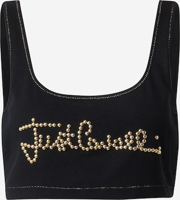 Just Cavalli - Top em preto: frente