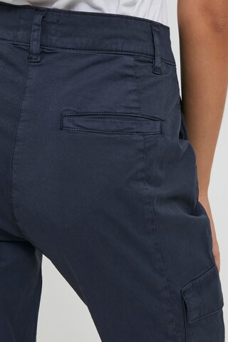 Oxmo Tapered Cargobroek in Blauw