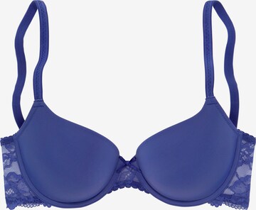 LASCANA T-shirt Bra in Blue: front