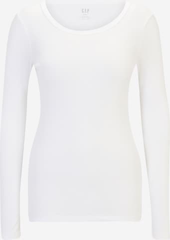 Gap Tall Тениска в бяло: отпред