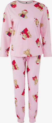 Trendyol Pyjama värissä vaaleanpunainen: etupuoli